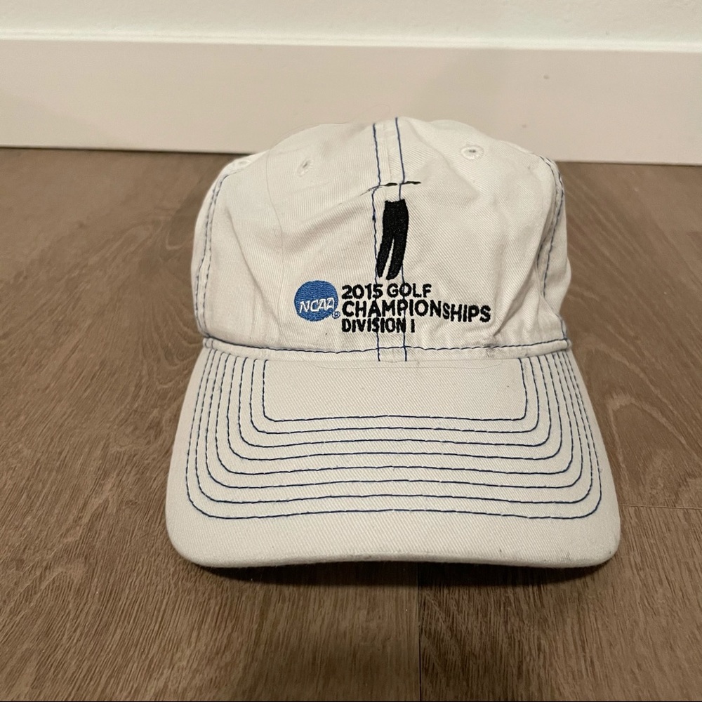 NCAA Women’s golf championship hat white